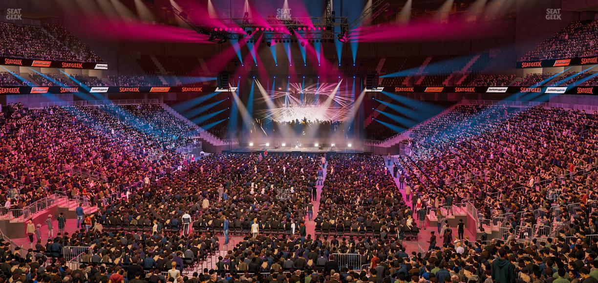 T-Mobile Arena - Section Loge Box 7 Seat View