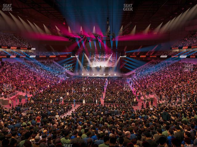 T-Mobile Arena - Section Loge Box 7 Seat View