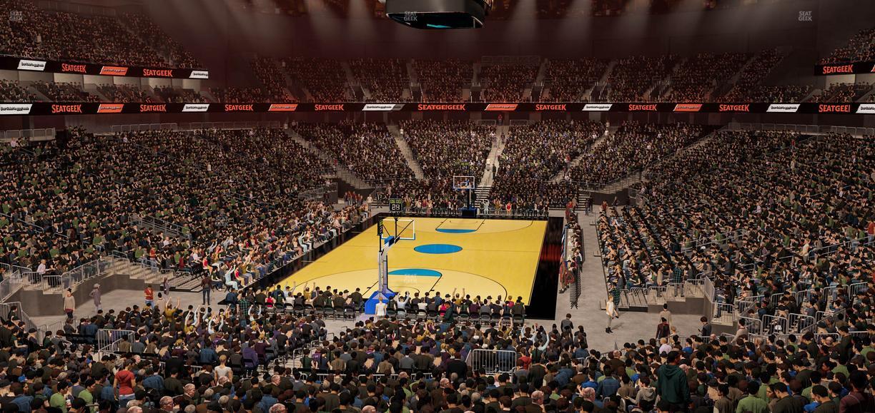 T-Mobile Arena - Section Loge Box 8 Seat View