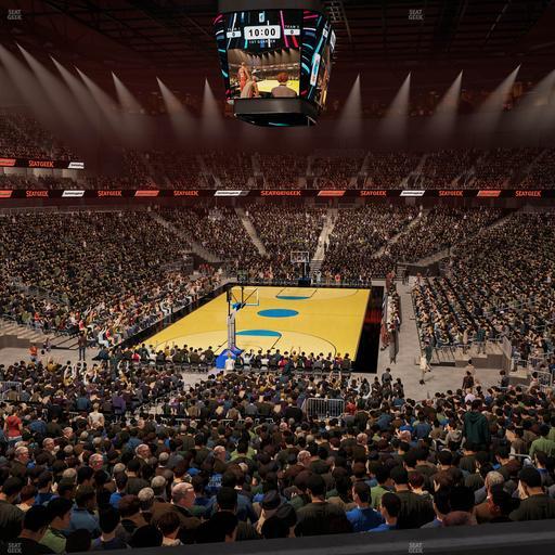 T-Mobile Arena - Section Loge Box 8 Seat View