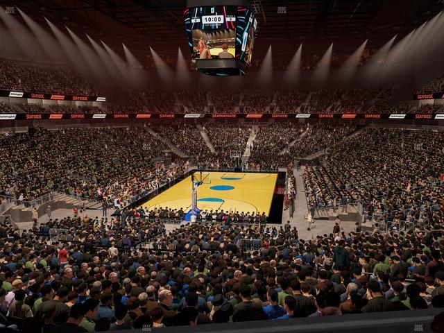 T-Mobile Arena - Section Loge Box 8 Seat View