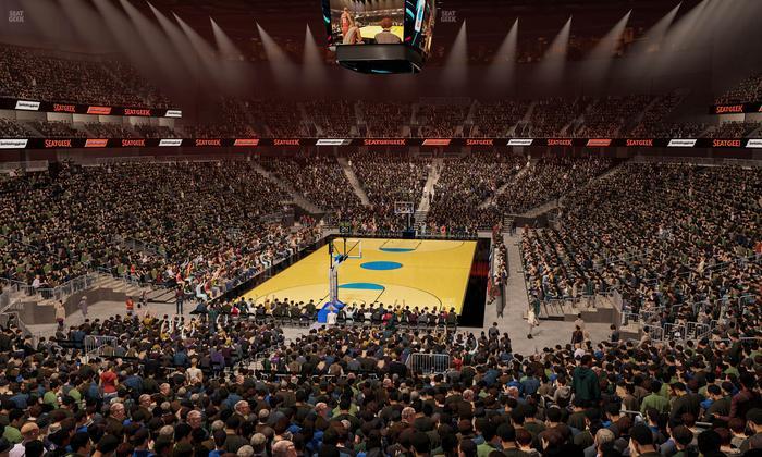 T-Mobile Arena - Section Loge Box 8 Seat View