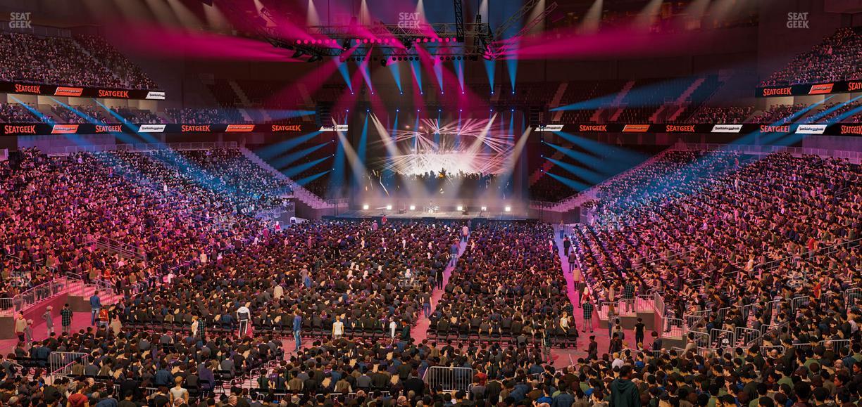 T-Mobile Arena - Section Loge Box 8 Seat View