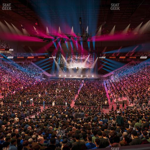 T-Mobile Arena - Section Loge Box 8 Seat View