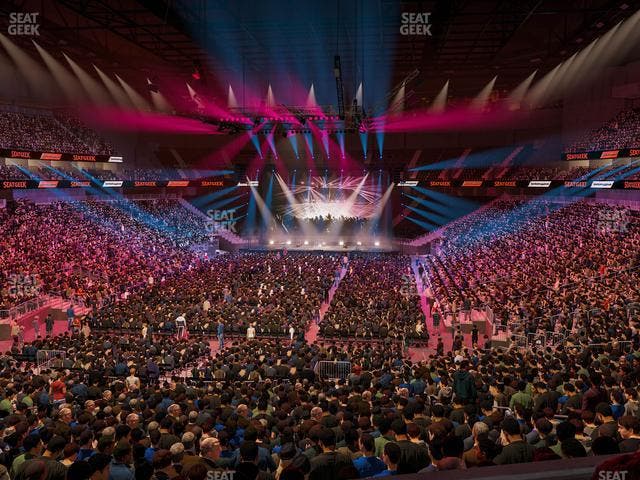 T-Mobile Arena - Section Loge Box 8 Seat View