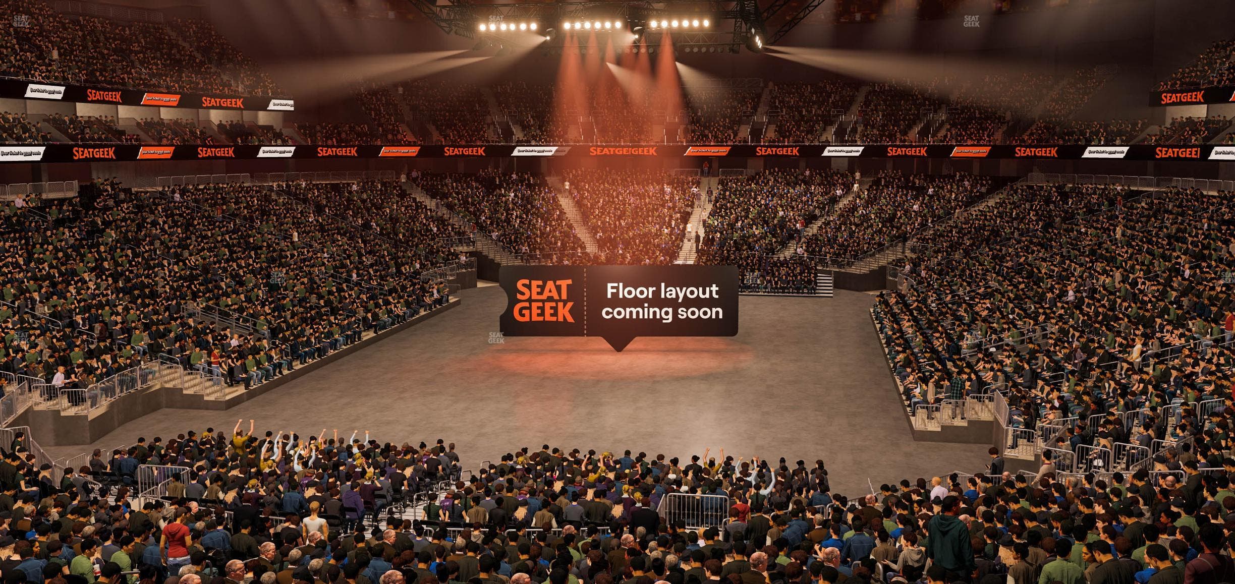 T-Mobile Arena - Section Loge Box 8 Seat View
