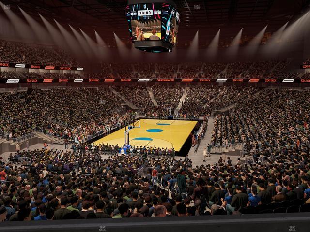T-Mobile Arena - Section Loge Box 9 Seat View