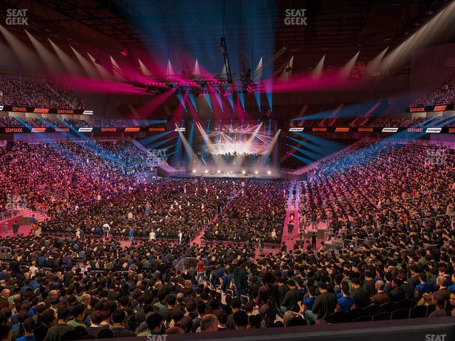 T-Mobile Arena - Section Loge Box 9 Seat View