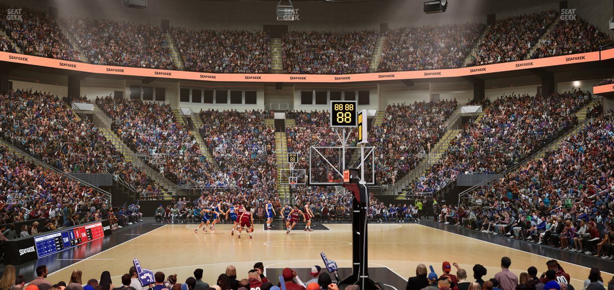 T-Mobile Center - Section 101 Seat View