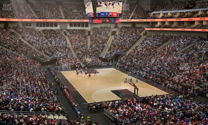 T-Mobile Center - Section 102 Seat View