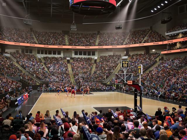 T-Mobile Center - Section 102 Seat View