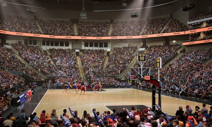 T-Mobile Center - Section 102 Seat View