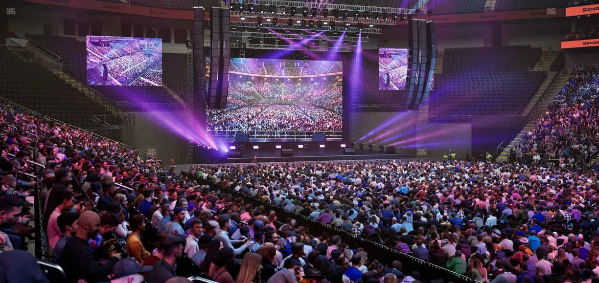 T-Mobile Center - Section 104 Seat View