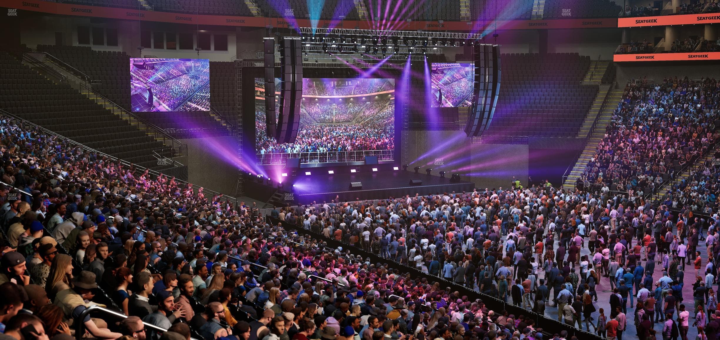 T-Mobile Center - Section 104 Seat View