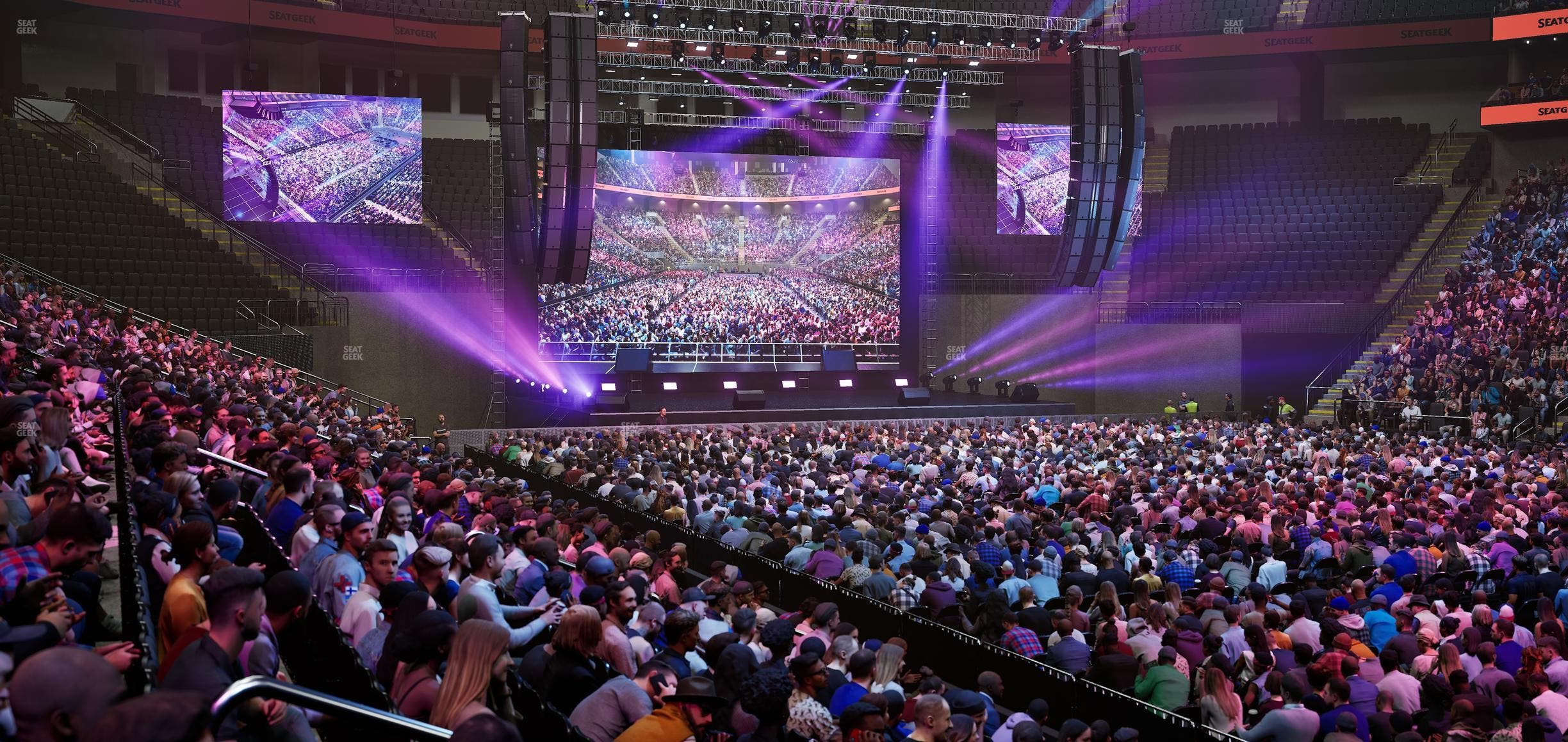 T-Mobile Center - Section 104 Seat View
