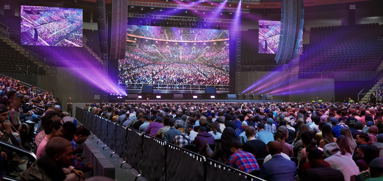 T-Mobile Center - Section 105 Seat View
