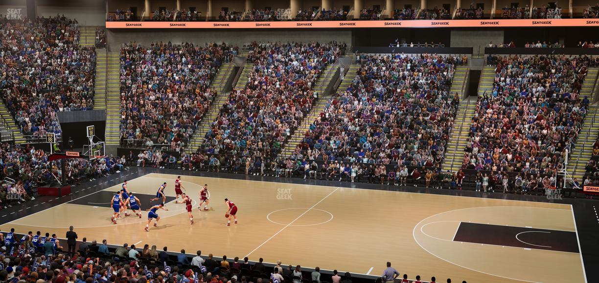 T-Mobile Center - Section 105 Seat View