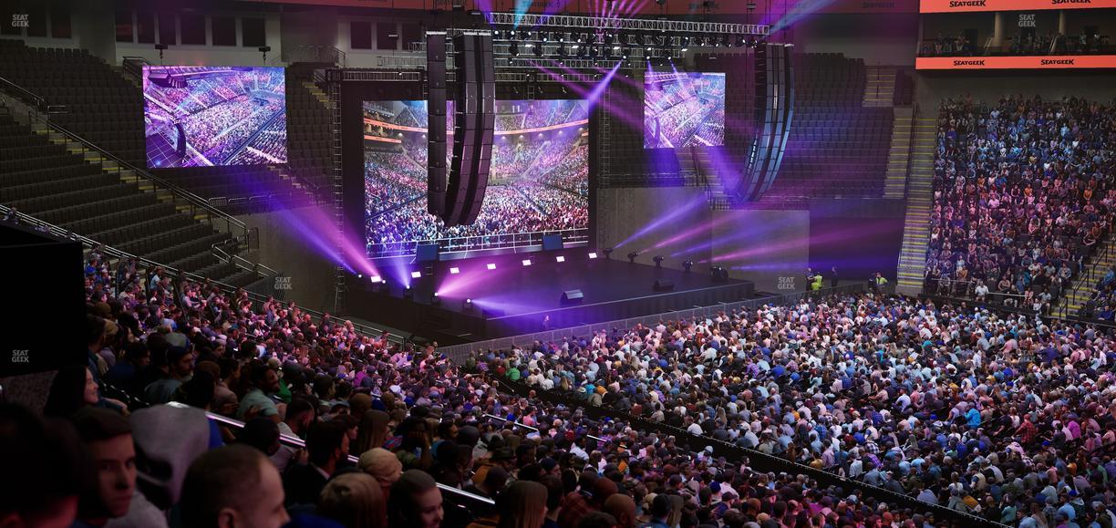 T-Mobile Center - Section 105 Seat View