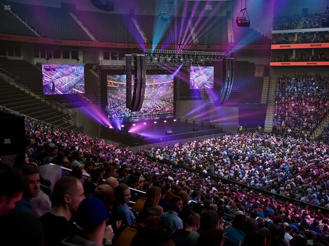 T-Mobile Center - Section 105 Seat View T-Mobile Center - Section 105 Seat View