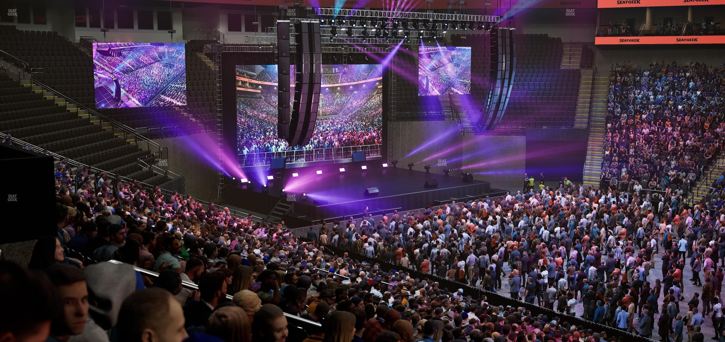 T-Mobile Center - Section 105 Seat View