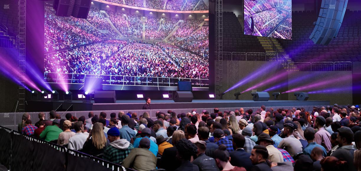 T-Mobile Center - Section 107 Seat View