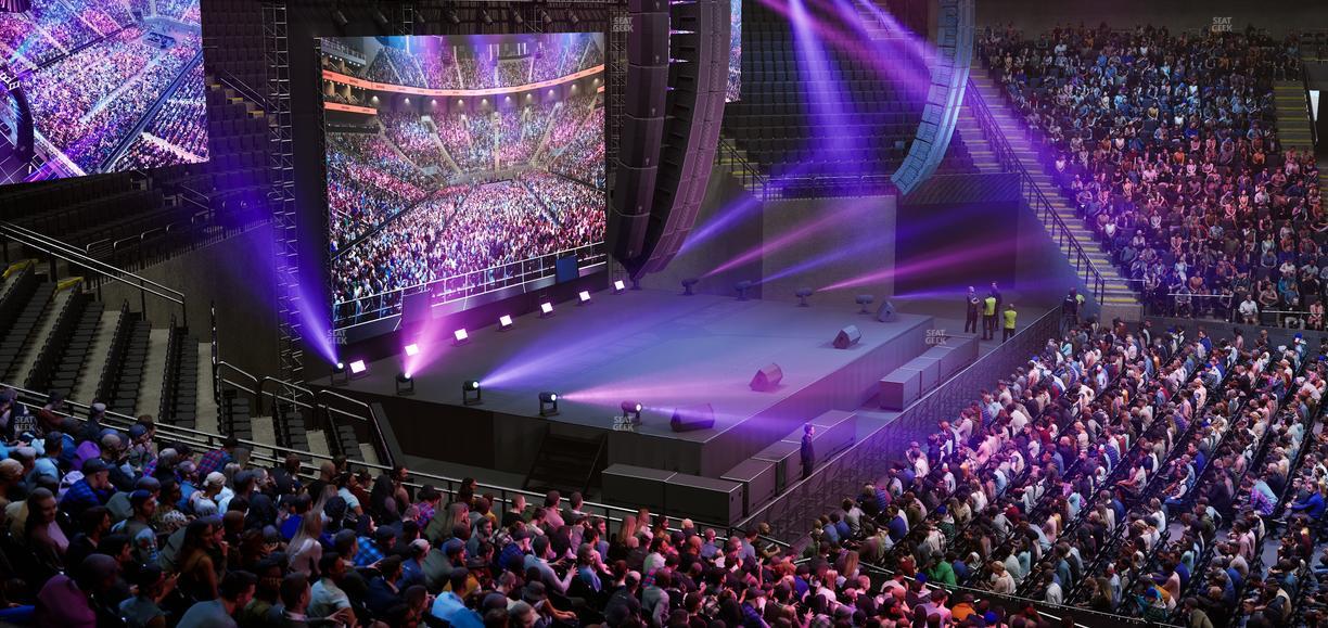 T-Mobile Center - Section 107 Seat View