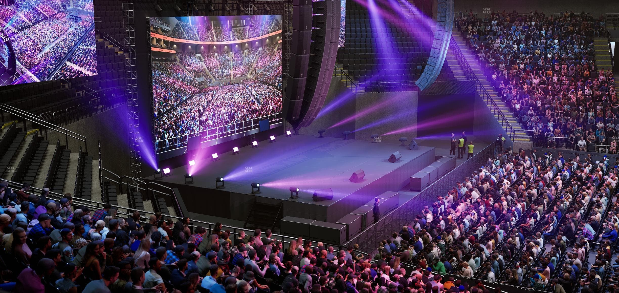 T-Mobile Center - Section 107 Seat View
