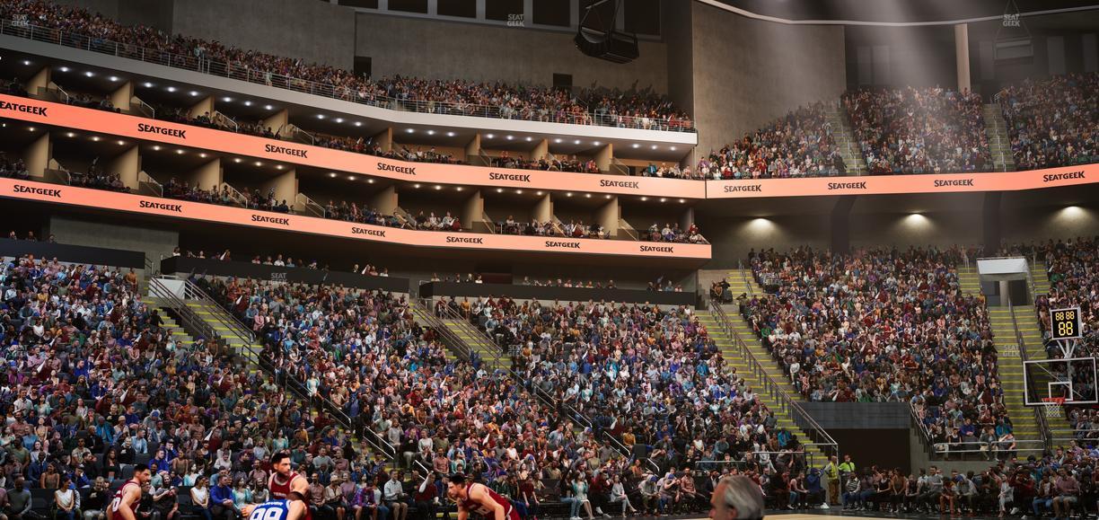 T-Mobile Center - Section 107 Seat View