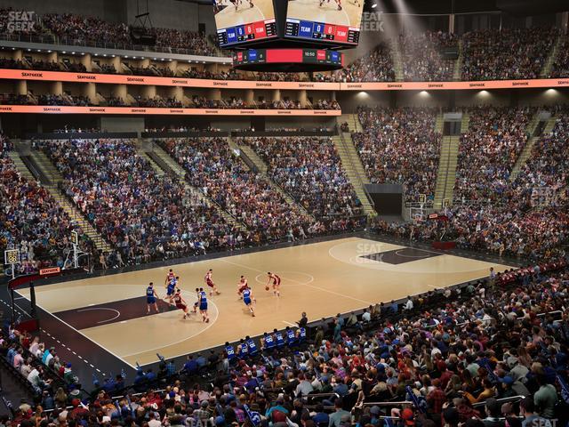 T-Mobile Center - Section 108 Seat View T-Mobile Center - Section 108 Seat View