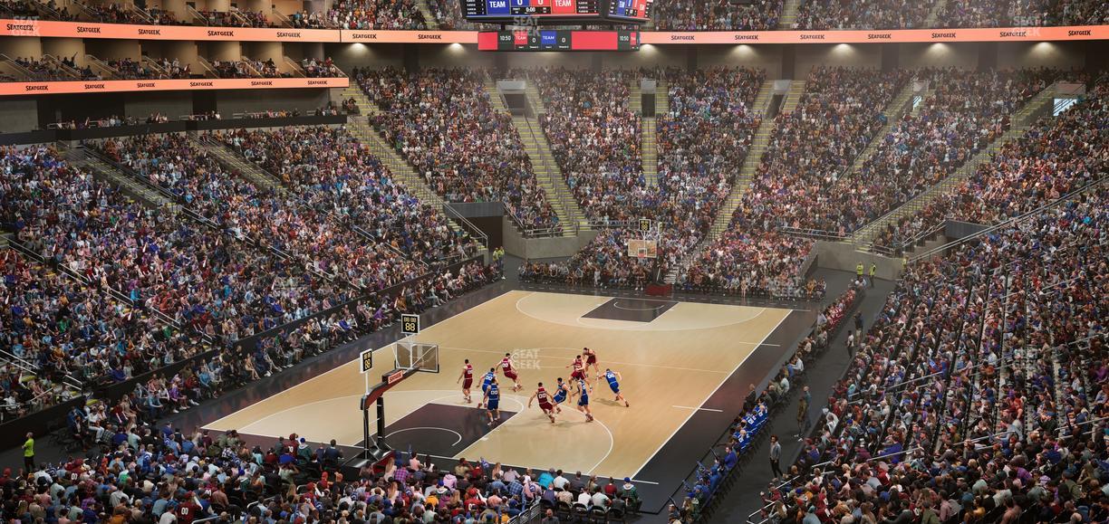 T-Mobile Center - Section 110 Seat View