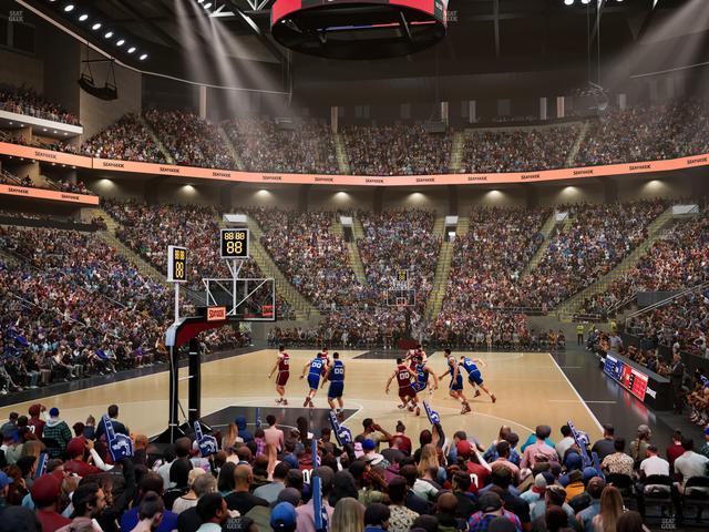 T-Mobile Center - Section 110 Seat View