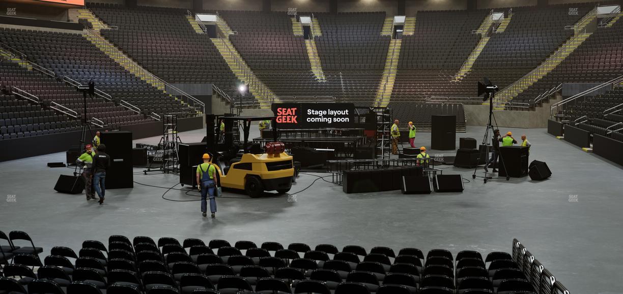 T-Mobile Center - Section 110 Seat View