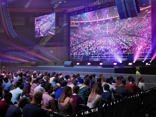 T-Mobile Center - Section 115 Seat View