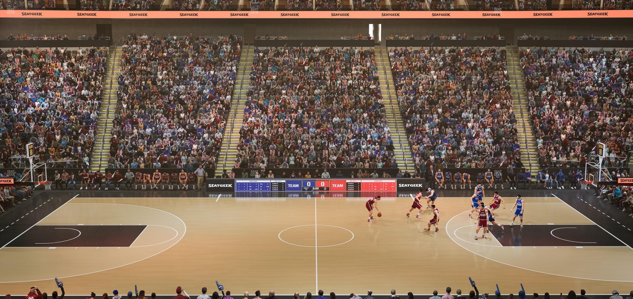 T-Mobile Center - Section 117 Seat View