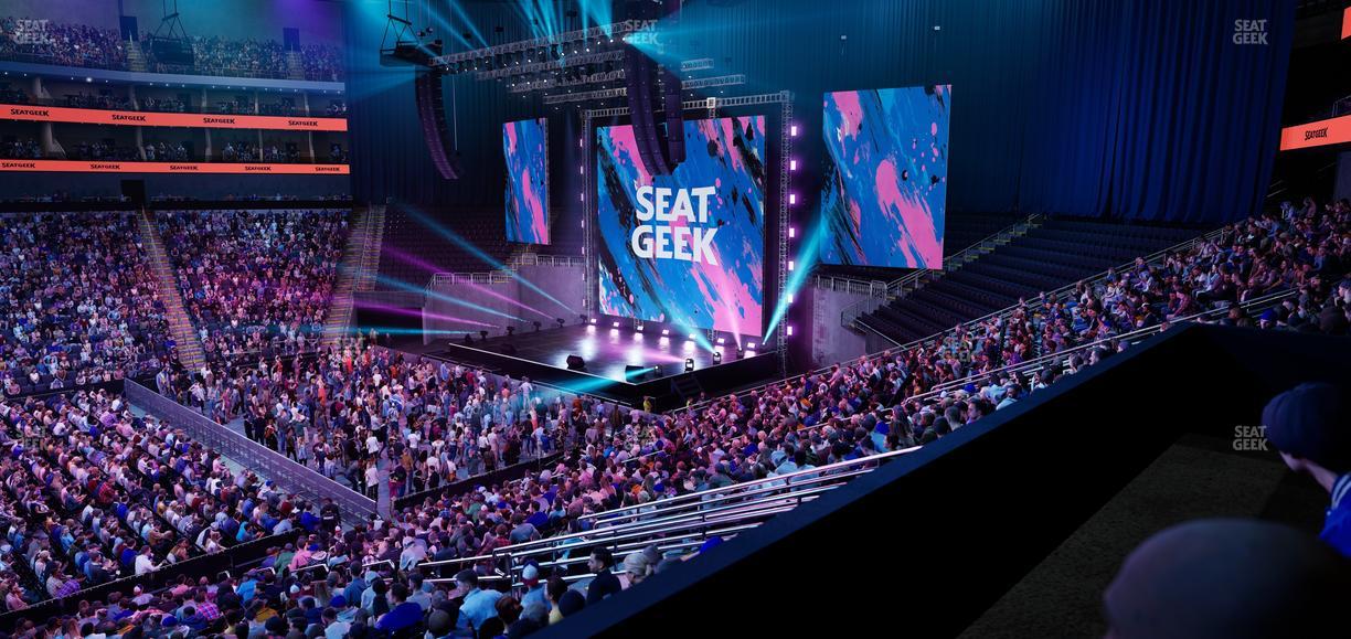 T-Mobile Center - Section 117 Seat View