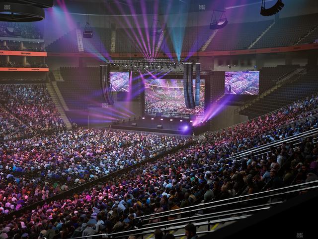 T-Mobile Center - Section 119 Seat View T-Mobile Center - Section 119 Seat View