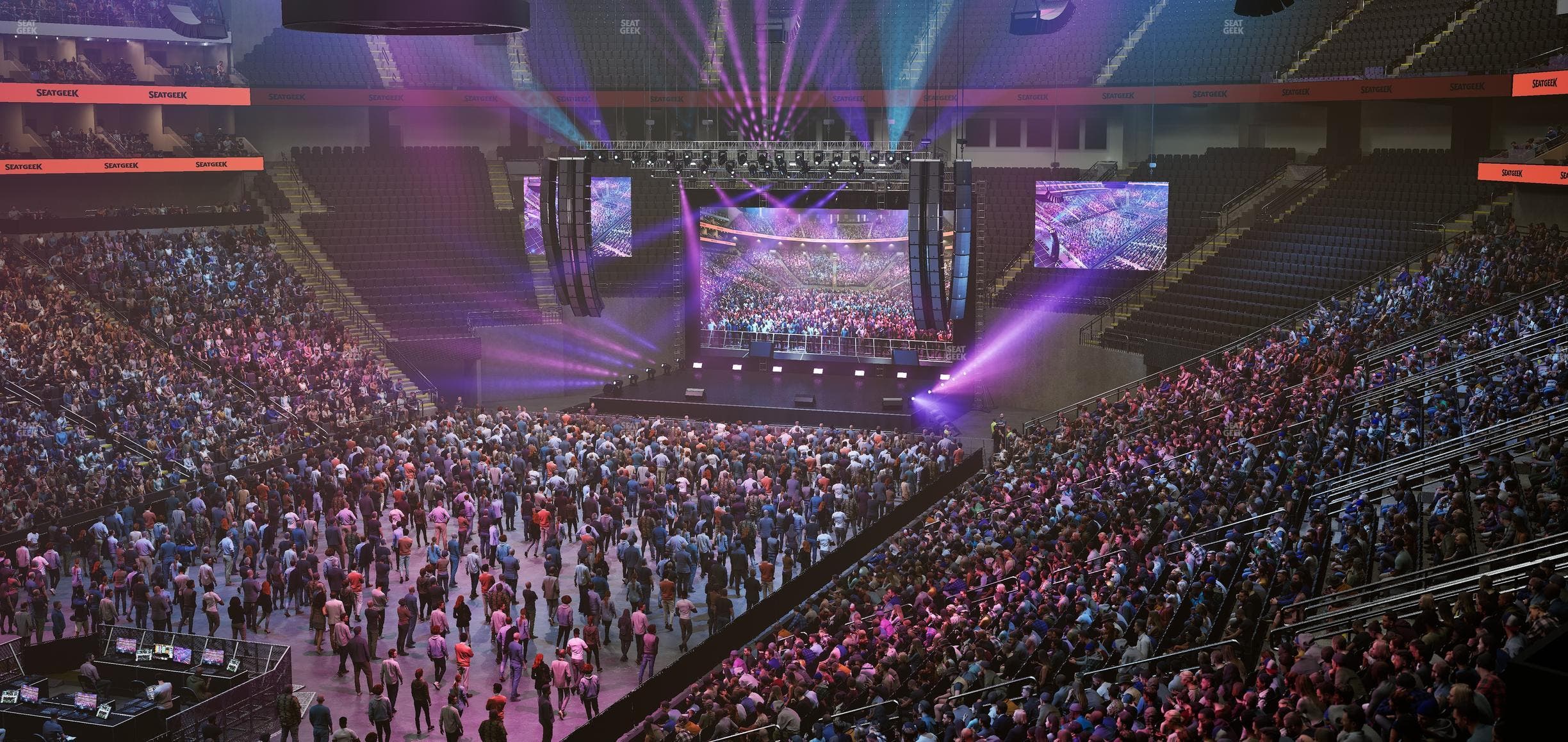 T-Mobile Center - Section 120 Seat View
