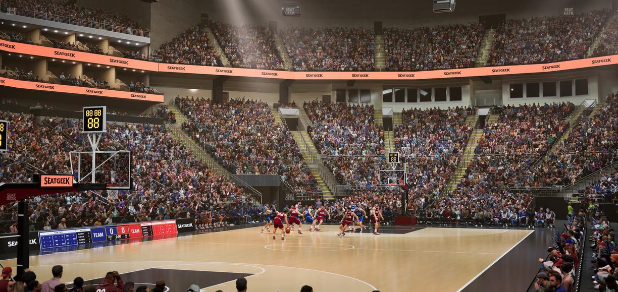 T-Mobile Center - Section 120 Seat View