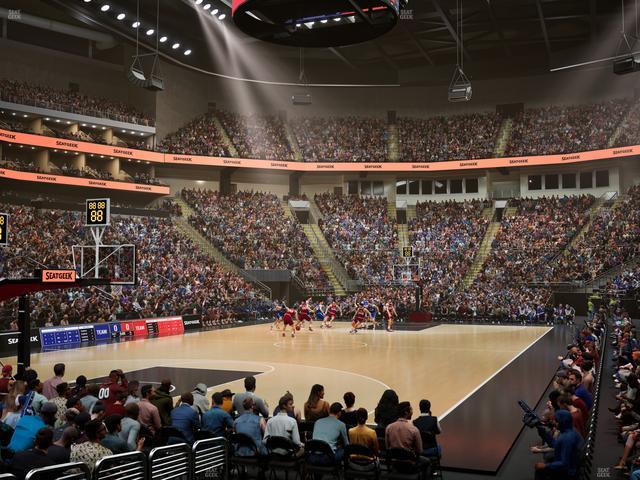 T-Mobile Center - Section 120 Seat View