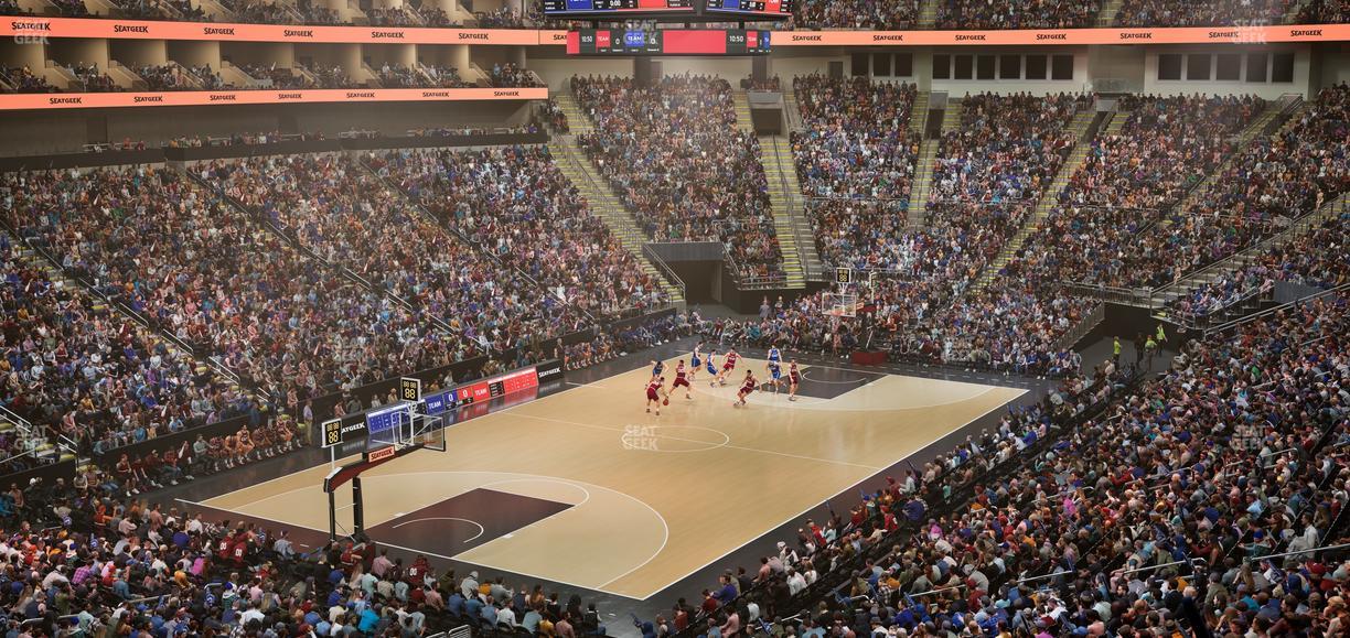 T-Mobile Center - Section 120 Seat View