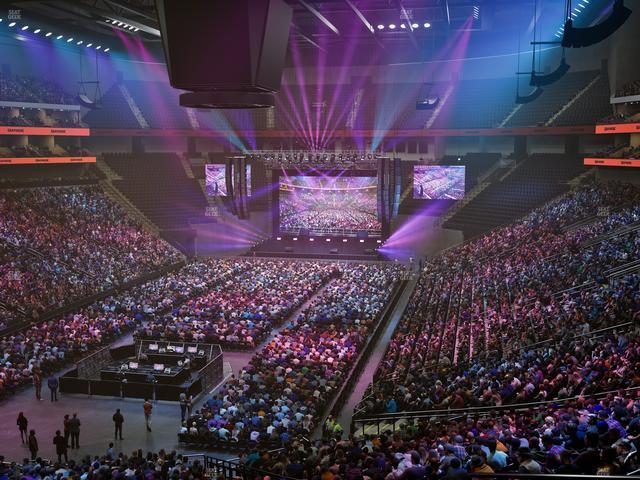 T-Mobile Center - Section 121 Seat View T-Mobile Center - Section 121 Seat View