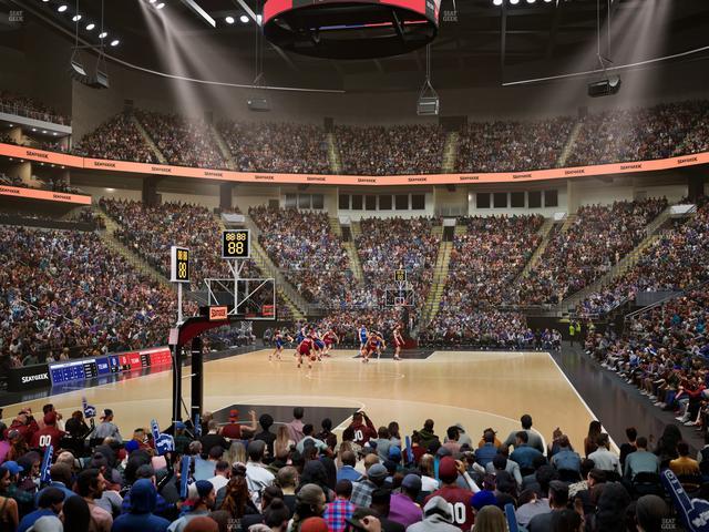 T-Mobile Center - Section 121 Seat View