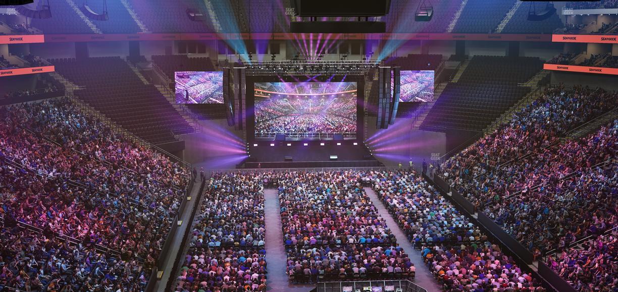 T-Mobile Center - Section 201 Seat View