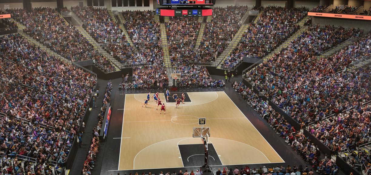 T-Mobile Center - Section 201 Seat View