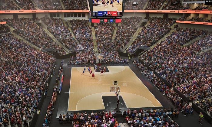 T-Mobile Center - Section 201 Seat View