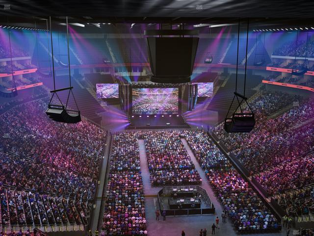 T-Mobile Center - Section 201 Seat View T-Mobile Center - Section 201 Seat View