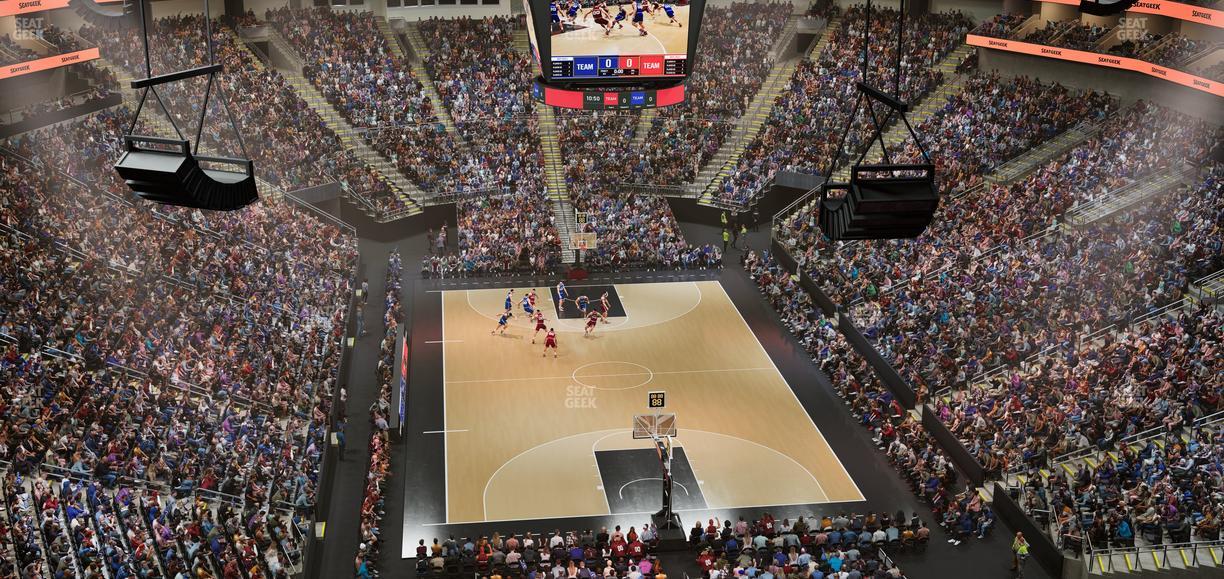 T-Mobile Center - Section 201 Seat View