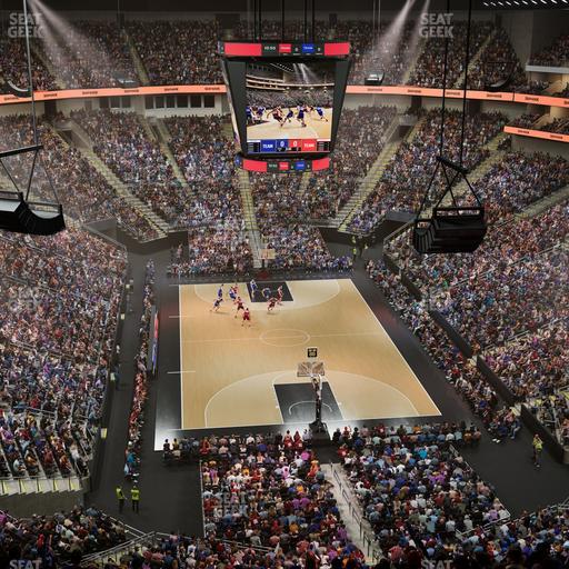 T-Mobile Center - Section 201 Seat View