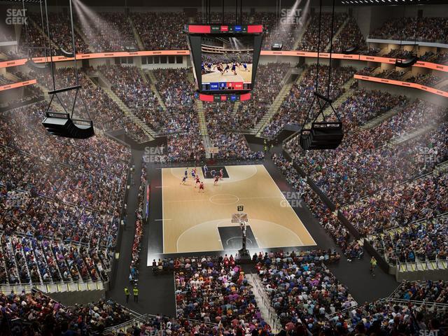 T-Mobile Center - Section 201 Seat View T-Mobile Center - Section 201 Seat View