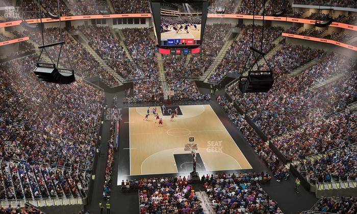 T-Mobile Center - Section 201 Seat View